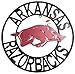 NCAA Arkansas Razorbacks Collegiate Wrought Iron Wall Decor, 18-Inch, Black/Cardinal Red