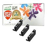 Shop At 247 ® Compatible Ink Cartridge Replacement for Canon CLI-226 (3 Small Black, 3-Pack)