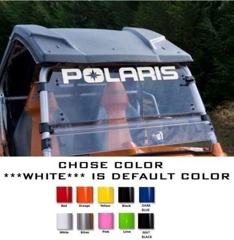 UUSticker Polaris winshield Sticker Ranger RZR 800 900 1000 XP Team Decal Emblem
