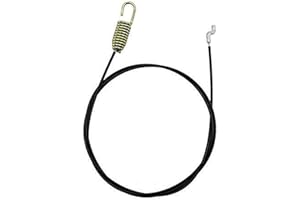 Rinlius Auger Cable 946-04230B for Cub Cadet, Yard Machine, Troy-Bilt, MTD, Columbia, White Outdoor Snow Blower Replaces 946-04320A, 946-04230, 746-04320A, 746-04230