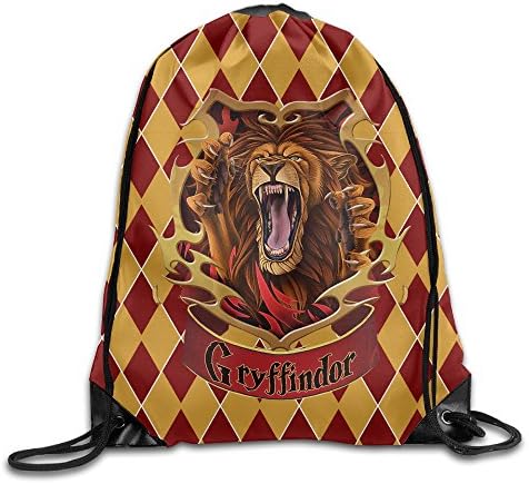 AYASHOP Harry Potter Gryffindor Drawstring Backpack Sack Bag/Travel Bag
