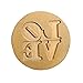 UNIQOOO Arts & Crafts Vintage Love Wax Seal Stamp, Great for Embellishment of Cards Envelopes, Wedding Invitations,Valentine's Day Engagement, Wine Packages, Gift Idea