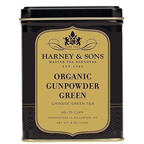 Harney & Sons Organic Gunpowder Green, Loose leaf 8 ounce tin Pricepulse
