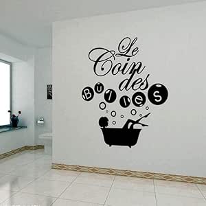 Calcomanías De Pared Arte Diy Baño Ducha Baño Vinilo Pegatinas De Pared