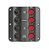 Marine-Boat-4-Gang-Led-Toggle-Switch-Panel-Wbreakers–Five-Oceans-BC-3736