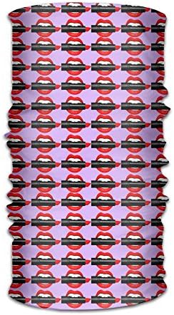 Ancharpin Lipstick Lips.jpeg Versatile Sports Casual Multifunctional Headwear Bandanas Quick-dry Magic Sport Headscarf For Men Women Yoga Running Outdoor