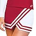 chassé Youth Girls' Double-Knit Panel A-Line Cheerleading Uniform Skirt