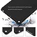 Soke Case Fits for iPad 6th/5th Generation with Pencil Holder - [Full Body Protection + Auto Wake/Sleep], Shockproof Soft TPU Back Cover for Apple iPad 9.7 inch 2018/2017, Black