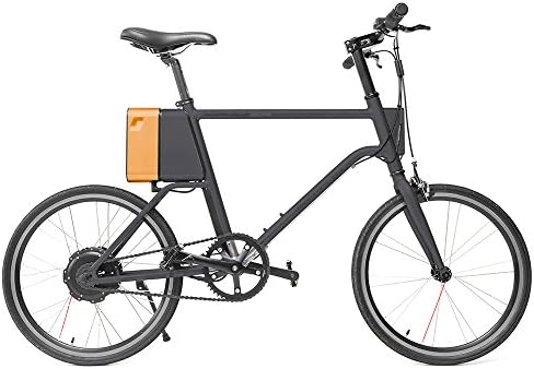 Rosso Motors Classic Urban Electric Bike, Commuter Bike, Lightweight Electric Bicycle - Graphite