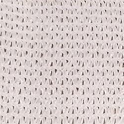 6 Ft. x 25 Ft. White Privacy Shade Mesh Tarp