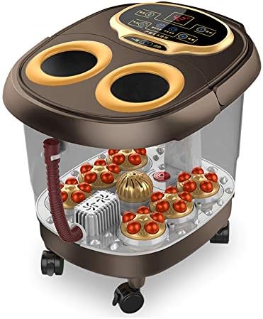 KLEDDP Bubble Basin Automatic Heating Fumigation Foot Bath Massage Home Electric Wash Basin Old Foot Bath Barrel Pedicure basin