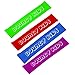 Bouncy Kids Fidget Chair Bands (4 Pack: Green, Blue, red, Purple) for ADHD ADD Autism and Sensory Needs - Good for Hyper Active Kids who are fidgety