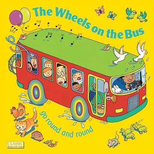 503 The wheels on the bus穴開き仕掛け音声絵本 Amazon.com: The Wheels on the Bus (Classic Books with Holes Soft