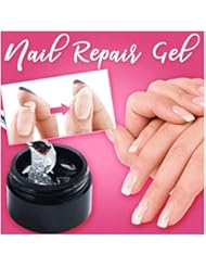 5ml Instant Cracked Nail Repair Gel, Nail Strengthener, Phototherapy Glue, Nail Recovery for Restore Weak Nails, Broken Nail, Damaged Nails - Instantly Fill in and Fix Nail Cracks Flawlessly (1pc)