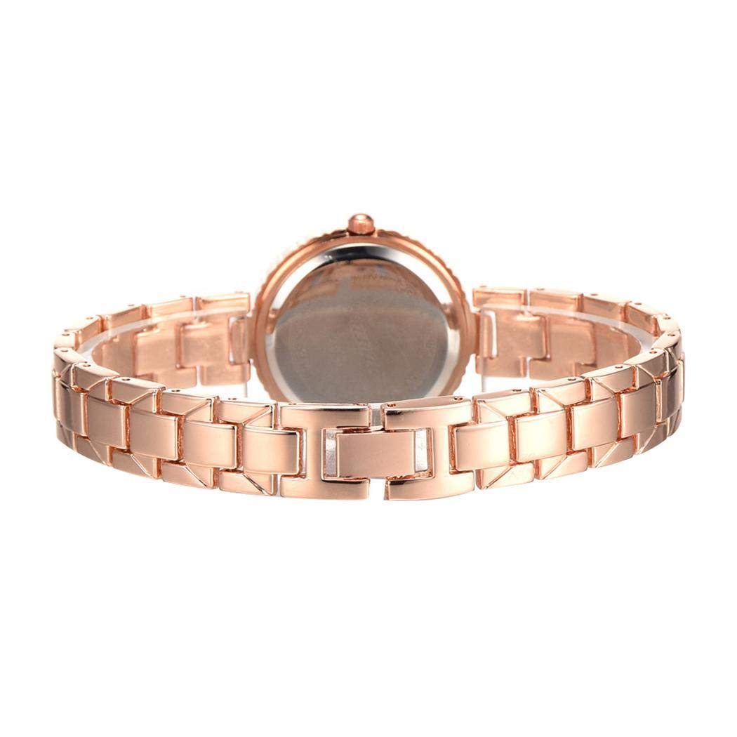 Zimrio Montre-bracelet à quartz avec fermeture à boucle pliante pour femme avec bracelet Montres bracelet