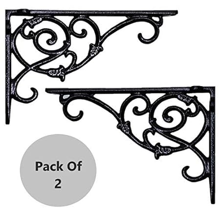 Sharpex Plant Hanger Brackets Wall Mounted - Metal Plants Hangers Hanging Decorative Hooks