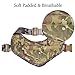 yisibo Tactical Dog Harness Military Working Dog Vest No-Pull Adjustable K9 Service Dog Training Vest with Handle,Camouflage,L