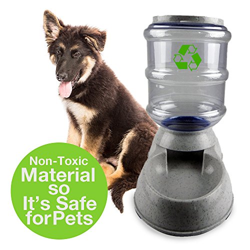 Hot Sale Gravipet Feeder Superb 1 Gallon Gray Automatic Feeding