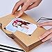 Hotop 510 Pieces Photo Corners Self Adhesive (Black and Clear)