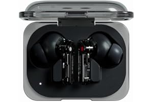 Nothing Ear (a) Wireless Earbuds, 45dB Hybrid Noise Cancelling Earbuds, Hi-Res Audio, Advanced Equaliser, Dual Connect, 6 Mics, 42.5H Playtime Ear Buds Wireless Bluetooth, Black