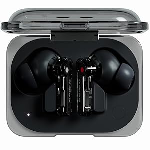 Nothing Ear (a) Cuffie bluetooth con Integrazione di ChatGPT, Cancellazione Attiva del Rumore fino a 45 dB, Audio Hi-Res con LDAC e fino a 42.5 ore di ascolto – Nero