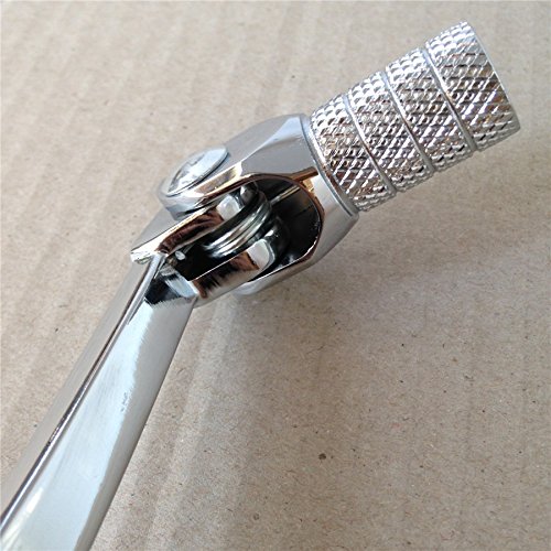 HTT Motorcycle Chrome Foldable Rear Brake Pedal Foot Lever For 2006-2014 Suzuki GSXR 600 750 /2005-2015 Suzuki GSXR 1000