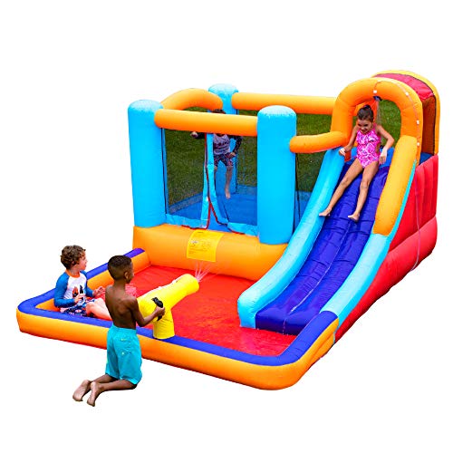 Giant Bounce House Water Slide 6 FT x 12 FT x 8.5 FT Inflatable