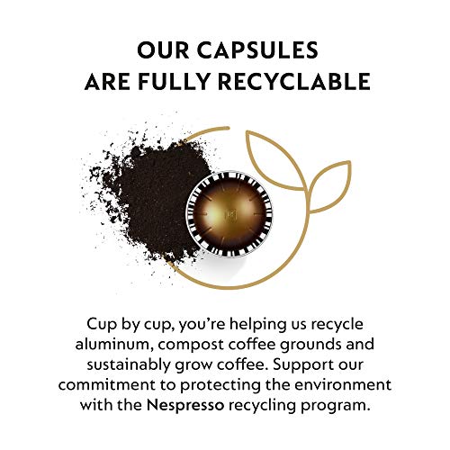 Nespresso Capsules VertuoLine, Double Espresso Scuro, Dark Roast