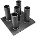 Titan Fitness Olympic Barbell 5 Bar Holder Vertical Storage Display Rack 12