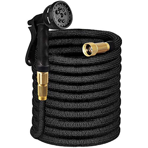 image for Tigerhu Garden Hose Expandable, 25ft Flexible Lightweight Water Hose w