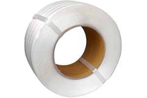VOTOER 1640 feet (500 Meters) 3/4” Composite Cord Strapping Roll of 8" x 8" Core Size, 1800 lbs Break Strength for Poly Cord Strapping Packaging