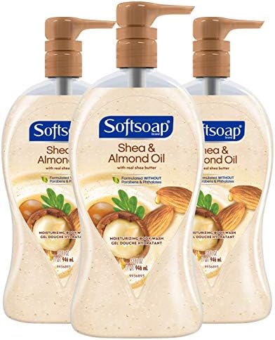 softsoap body wash shea & almond oil
