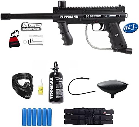 Tippmann 98 Custom PS A.C.T Paintball Gun Empire HPA N2 Advance Package