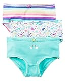 Carter's Girls' 3-Pack Rainbow Striped Panties 2/3