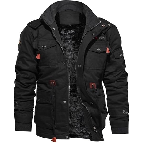 TACVASEN Mens Winter Jacket Fleece Warm Jackets Winter Coats