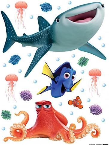 1art1 Findet Dorie Dory Hank Destiny Nemo Disney Wand Tattoo Deko Wandaufkleber Fur Wohnzimmer Kinderzimmer Kuche Bad Flur Wandsticker Fur Tur Wand Mobel Schrank 30 X 30 Cm Amazon De Kuche