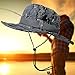 OMECHY Outdoor Camouflage Bucket Hat UV Protection Boonie Cap for Hunting Fishing Hiking,Marine Camo