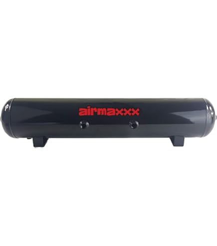 Amazon.com: airmaxxx 5 Gallon Steel Air Tank – 7 Port Black Powder