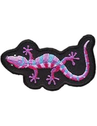 Purple Velvet Gecko Patch, Exotic Lizard Patches