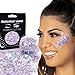 Chunky Cosmetic Holographic Body Glitter - Nail, Hair, Face & Body Glitter | Festival Rave Accessories by SoJourner (Iridescent Unicorn)