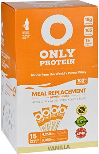 Only Protein Meal Replacement - Whey - Packets - Vanilla - 15 Count