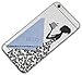 BLLQ Soft TPU Cover Case Compatible with iphone6 Plus (Slim TPU Butterflys Lady)