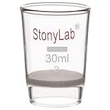 stonylab Borosilicate Glass Gooch Crucible, Low