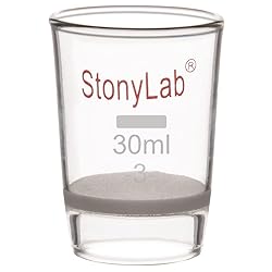 stonylab Borosilicate Glass Gooch Crucible, Low