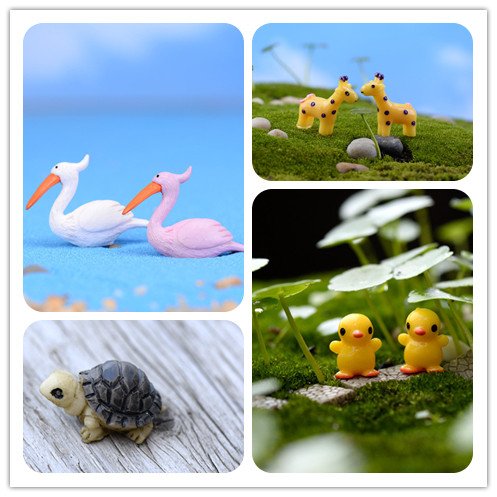 1 EMiEN+Miniature+Ornament+Tortoise+Elephants