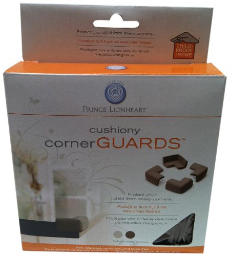 Prince Lionheart Corner Guards, Chocolate Brown