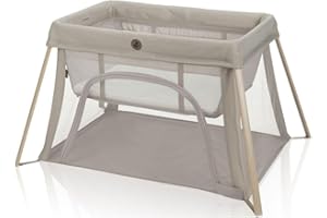 Maxi-COSI Calao Light 3-in-1 Travel Crib, Playard & Bassinet with Carry Bag – Memory Foam Mattress, Portable, Lightweight, Ul
