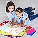 Large Water Doodle Mats Magic Aqua Drawing Mat Toy Super Large Water Painting Floor Mat Kids Toy Aqua Drawing Book Mat with Water Pen 4 Color Children Water Doodle Drawing Mat Education 31 x 23 inch
