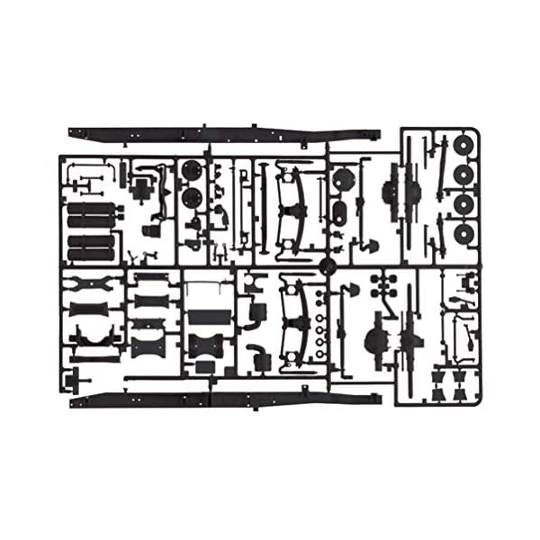 ITALERI 3943S - 1:24 Mercedes-Benz 2238 6x4 , Modellbau, Bausatz, Standmodellbau, Basteln, Hobby, Kleben, Plastikbausatz, detailgetreu, Unlackiert – Bild 4