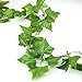 75 feet - 12 English Ivy Silk Greenery Wedding Party Garlands